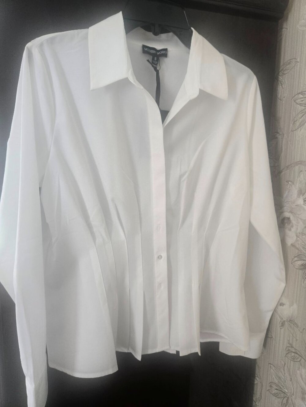 NWT Modern Works Super Stretch Long Sleeve Shirt - Picture 3 of 5